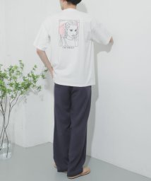 SENSE OF PLACE by URBAN RESEARCH(センスオブプレイス バイ アーバンリサーチ)/ガールグラフィックTシャツ(5分袖)/WHITE③