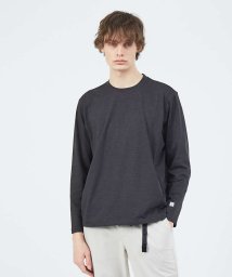 ABAHOUSE(ABAHOUSE)/【別注】RUSSELL ATHLETIC クルーネック 長袖Tシャツ/チャコールグレー