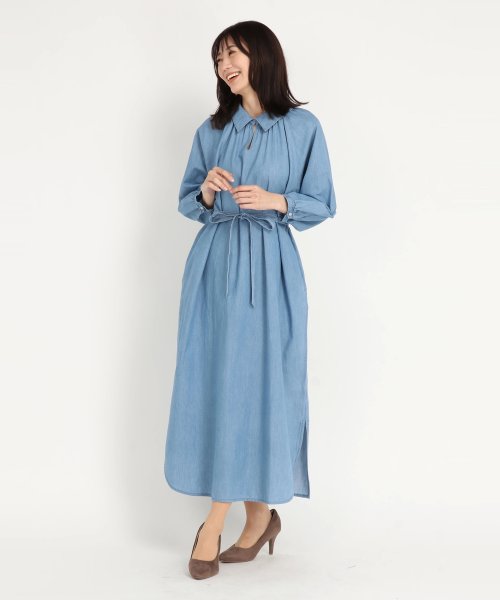 セール スーパーライトデニム ワンピース ストロベリーフィールズ Strawberry Fields Magaseek