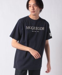 McGREGOR(マックレガー)/ロゴプリントTEE/ネイビー