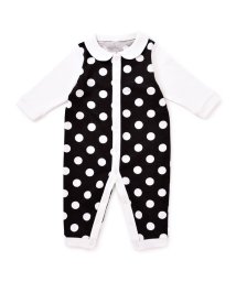 baby COLORFUL CANDY STYLE/カバーオール・ロンパース　polka dot large(black)/503889348