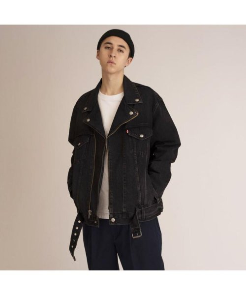 Levi's(リーバイス)/HYBRID TRUCKER ジャケット RIDERS MOTO/GREYS