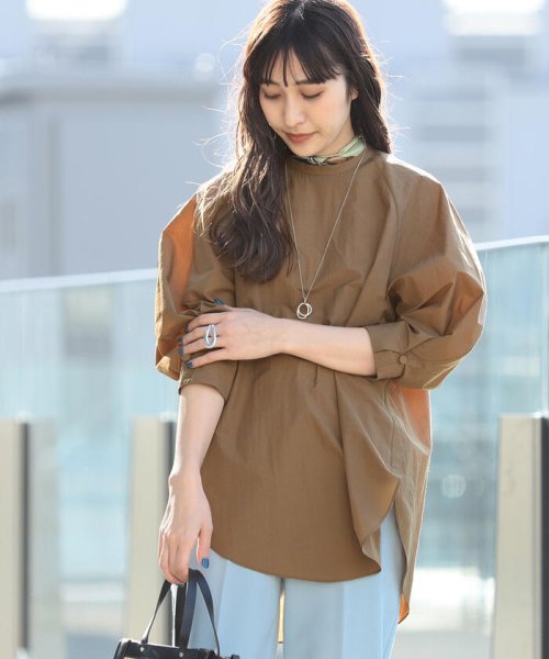 セール 40 Off Demi Luxe Beams コットンナイロン ラグランスリーブ ブラウス デミルクスビームス Demi Luxe Beams Magaseek