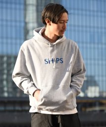 SHIPS MEN(シップス　メン)/【WEB限定】SHIPS: SCREEN STARS（Ｒ）ボディ SHIPS ロゴ エンブロイダリー スウェット パーカー/グレー