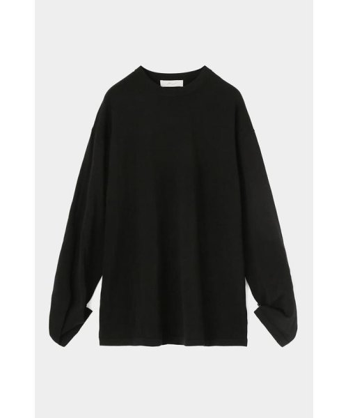 moussy(マウジー)/BASIC LONG SLEEVE ニット/BLK