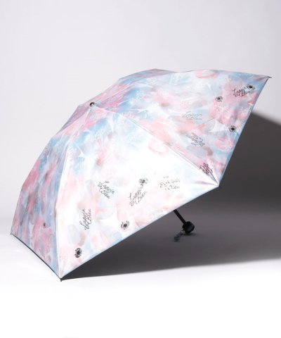 LANVIN en Bleu（ランバン オン ブルー）晴雨兼用折りたたみ日傘　箔