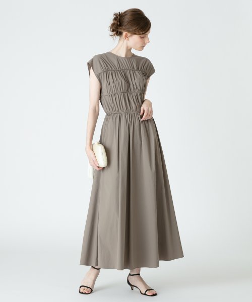 セール Loulou Willoughby C Nブロードギャザーワンピース アルアバイル Allureville Magaseek