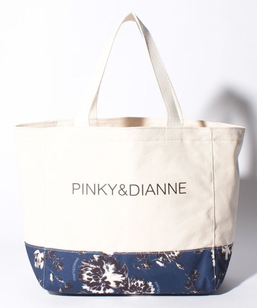 Pinky&Dianne(BAG)(ピンキーアンドダイアン（バッグ＆ウォレット）)/フラワーサインII　トートバッグ/キナリ