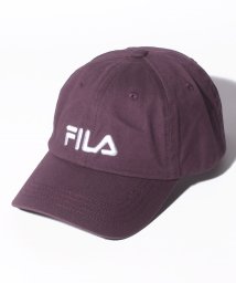 JEANS MATE(ジーンズメイト)/【FILA】ロゴローキャップ/パープル