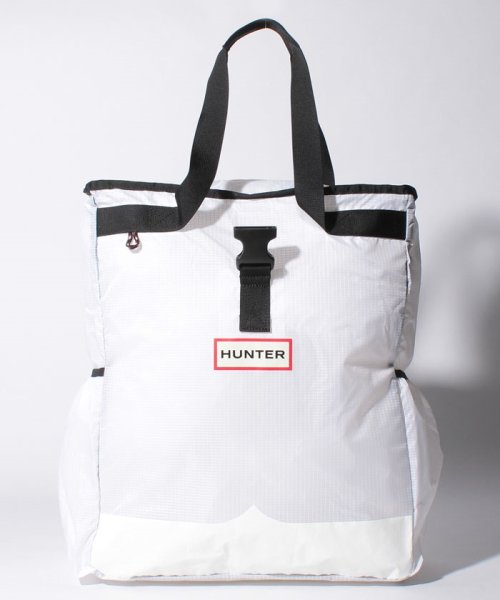 HUNTER(ハンター)/オリジナル リップストップパッカブルトートバック/ホワイト