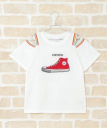 ikka kids(イッカ　キッズ)/【キッズ】CONVERSE 肩あきTシャツ(130〜160cm)/ホワイト