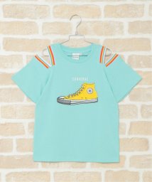ikka kids(イッカ　キッズ)/【キッズ】CONVERSE 肩あきTシャツ(130〜160cm)/ブルー