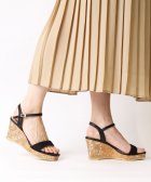 artemis by DIANA/レース柄ウェッジソールサンダル/503880479