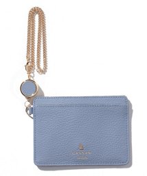 LANVIN en Bleu(BAG)/メラニー リール付きレザーパスケース/503887650