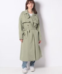 トレンチコート グリーン カーキ 緑色 のファッション通販 Magaseek