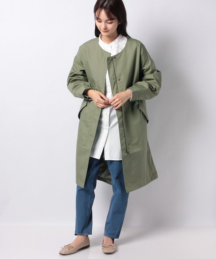 Lugnoncure ノーカラーモッズコート テチチ Te Chichi Magaseek Lugnoncure ノーカラーモッズコート テチチ Te Chichi Magaseek
