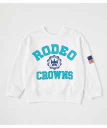 RODEO CROWNS WIDE BOWL(ロデオクラウンズワイドボウル)/キッズRCS ACADEMYスウェット/WHT