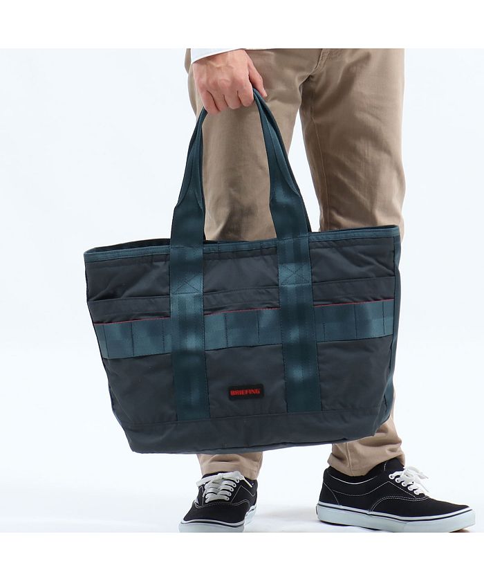 Briefing DISCRETE TOTE ネイビー - バッグ