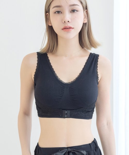 Relage リラッジェ おやすみノンワイヤー ナイトブラ ブラ単品 マタニティ 産前 産後 プレママ ノンワイヤー 大きいサイズ 育乳 ブラジャー 502403416 ツーハッチ Tu Hacci Magaseek