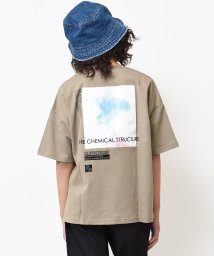 RAT EFFECT(ラット エフェクト)/EXPERIMENT ビッグTシャツ/ベージュ