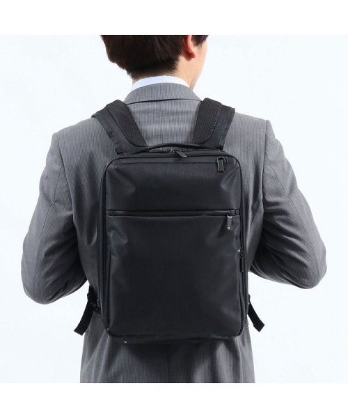 エースジーン リュック ace.GENE ビジネスバッグ ビジネスリュック GADGETABLE HEATHER ガジェタブル A4 9L PC収納 62981 ×1 ジップポケット