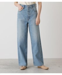 AZUL by moussy(アズールバイマウジー)/HIGH WAIST DENIM WIDE ３/L/BLU1