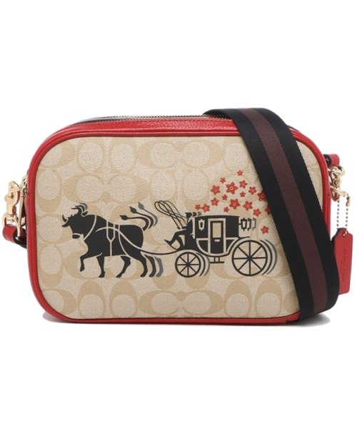 コーチ ショルダーバッグ アウトレット シグネチャー ベージュ マルチ レディース Coach C2180 Imot4 コーチ Coach Magaseek