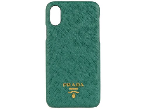 PRADA(プラダ)/【PRADA(プラダ)】PRADA プラダ スマホケース iPhone X / XS/グリーン系