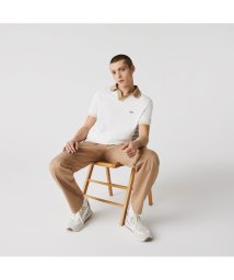 LACOSTE Mens(ラコステ　メンズ)/スキッパーネックポロシャツ/ホワイト