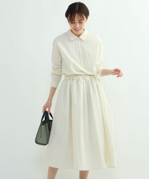 セール 55 Off S ナチュラルツイルワイドワンピース インディヴィ Indivi Magaseek