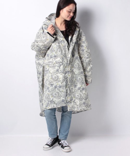 KiU(KiU)/KIU NEW STANDARD RAIN PONCHO/アイボリー