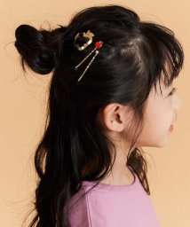 a.v.v(KID'S)(アー・ヴェ・ヴェキッズ)/[KIDS]フルーツヘアピン3SET/レッド