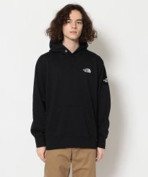 BEAVER(ビーバー)/THE NORTH FACE/ザ・ノースフェイス　Square Logo Hoodie スクエアロゴフーディー NT12141/BLACK