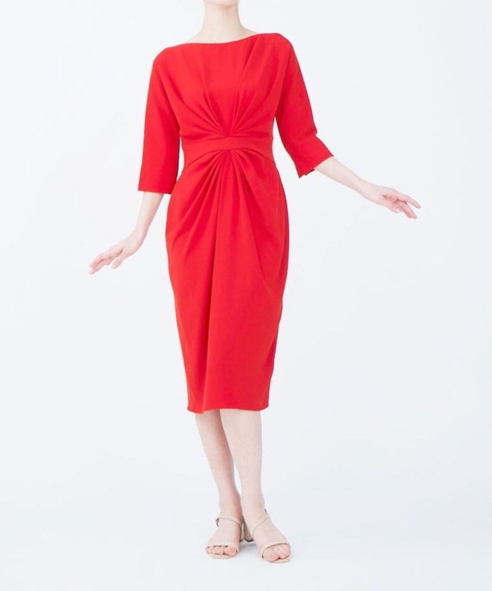 ドラマ着用 Sybilla The Dress センタータックデザインドレス シビラ Sybilla Magaseek