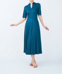 Sybilla(シビラ)/【sybilla the dress】ステッチデザインドレス/ブルーグリーン