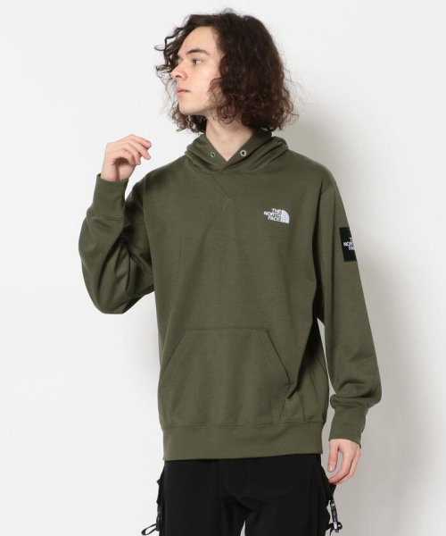 B'2nd(ビーセカンド)/THE NORTH FACE(ザ・ノースフェイス)ボックスロゴパーカー/Square Logo Hoodie/OLIVE