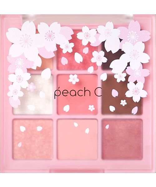 Peach C アイシャドウパレット ブロッサムエディション シャインピンク ピーチシー Peach C Magaseek