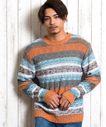 ニット セーター オレンジ 橙色 のメンズファッション通販 Magaseek