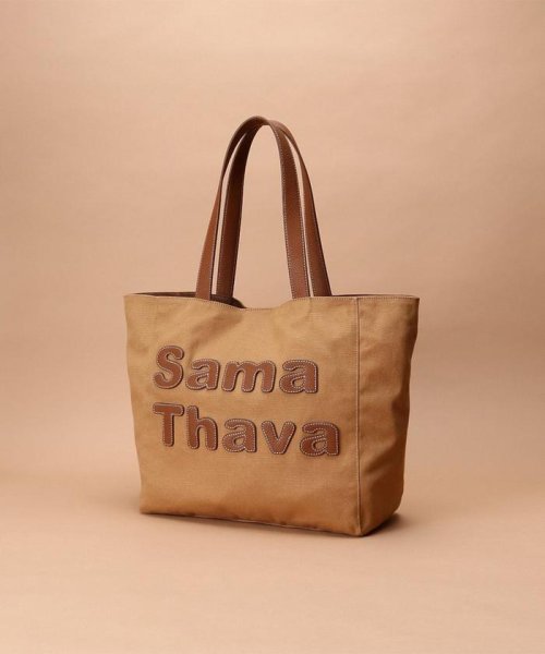 Samantha Thavasa(サマンサタバサ)/サマンサタバサパッチワークトート/ブラウン