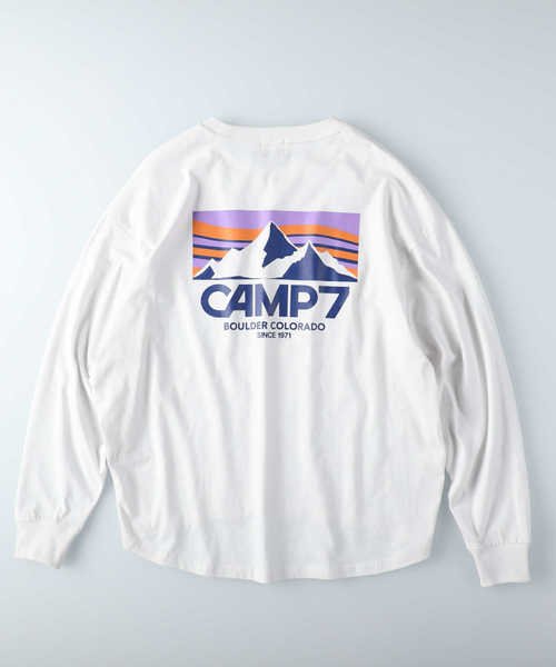 キャンプ7 ロゴプリントロンt Camp7 Camp7 Magaseek キャンプ7 ロゴプリントロンt Camp7 Camp7 Magaseek