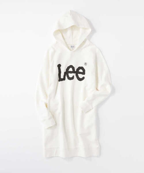 リー ロゴスウェットパーカーワンピース Lee Lee Magaseek