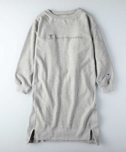 チャンピオン Web限定 スウェットワンピース Champion Champion Magaseek