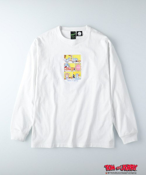 トムアンドジェリー グラフィックプリントロンt トムとジェリー Right On Right On Magaseek