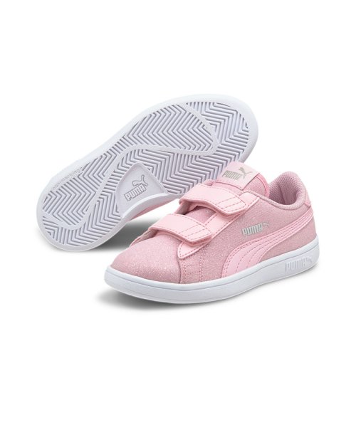 PUMA(PUMA)/キッズ ガールズ プーマ スマッシュ V2 グリッツグラム V PS スニーカー 17－21cm/PINKLADY-PINKLADY