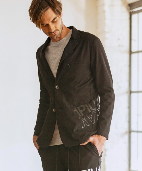 アタックロゴテーラードジャケット メンズファッション 阪急百貨店公式通販 阪急 Men S Online Store