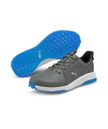 PUMA(プーマ)/ゴルフ グリップ フュージョン プロ 3.0 スパイクレス シューズ/QUIETSHADE-PUMASILVER-BLUE