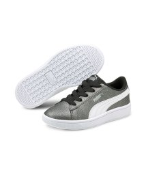 PUMA(プーマ)/キッズ ガールズ プーマ ビッキー V2 グリッツ ACPS スニーカー 17－21cm/SILVER-WHITE-PUMABLACK