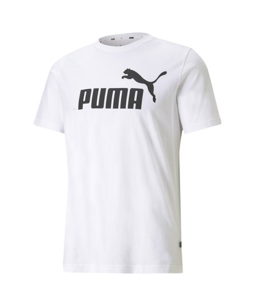 PUMA(PUMA)/メンズ ESS ロゴ 半袖 Tシャツ/PUMAWHITE
