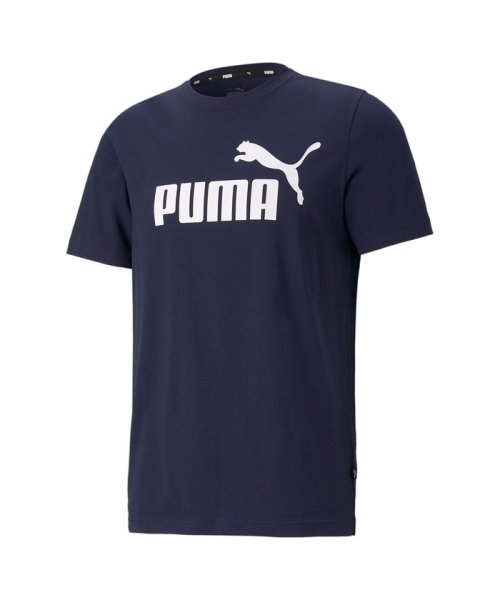 PUMA(PUMA)/メンズ ESS ロゴ 半袖 Tシャツ/PEACOAT