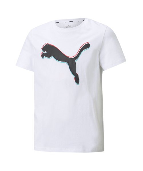 PUMA(PUMA)/キッズ ALPHA グラフィック Tシャツ 120－160cm/PUMAWHITE